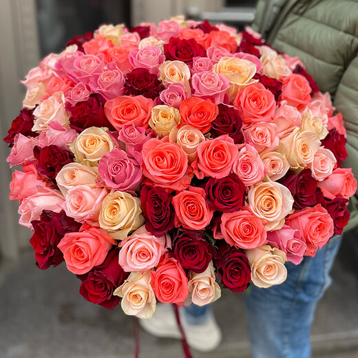 101 different colour roses