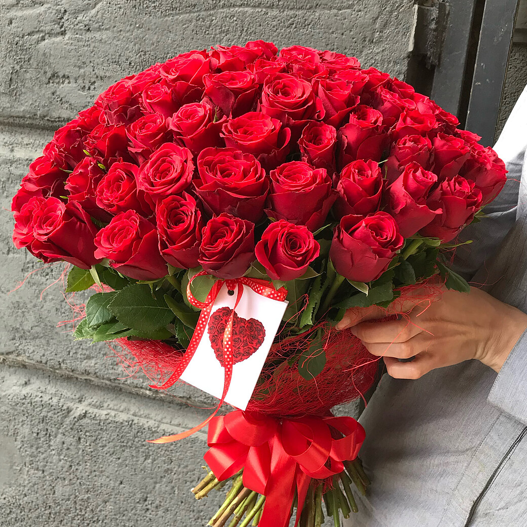 51 red rose