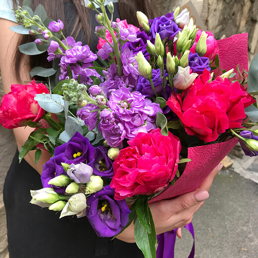 Bouquet of fragrant summer flowers