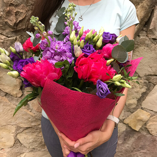 Bouquet of fragrant summer flowers