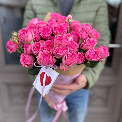 Bouquet of spray roses Giselle