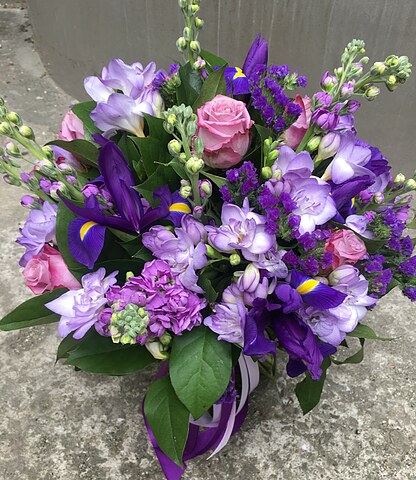  Purple bouquet