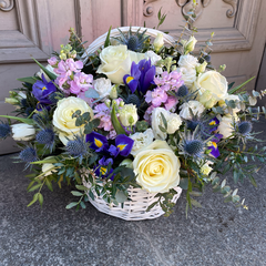 Seasonal flower basket