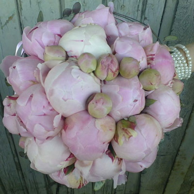 Bridal bouquet by Rīgas Ziedi florists